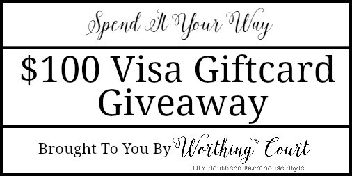$100 Visa Gift Card Giveaway || Worthing Court