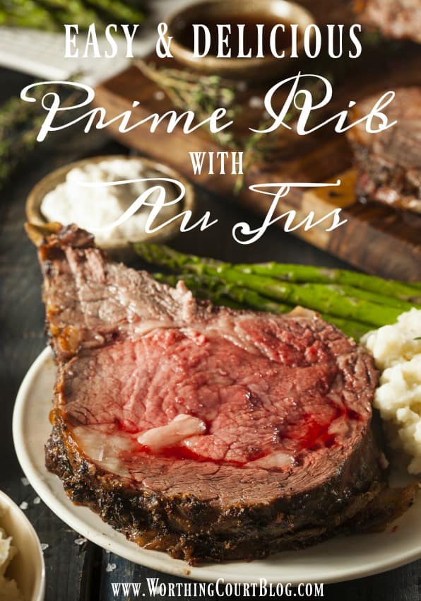 A Very Simple, But Oh So Special Meal - Prime Rib With Au Jus || Worthing Court