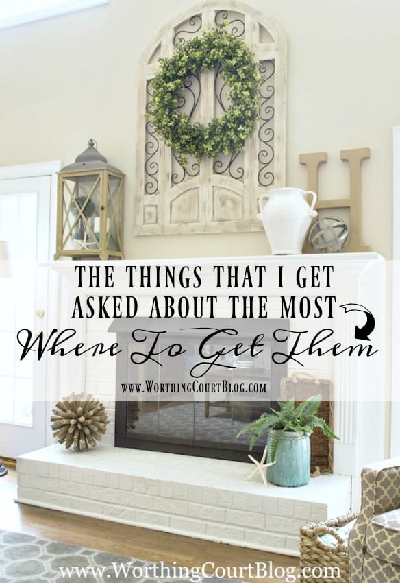 The Things That I Get Asked About The Most And Where To Get Them || Worthing Court