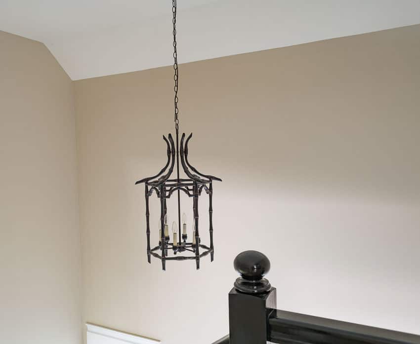 Foyer chandelier BEFORE