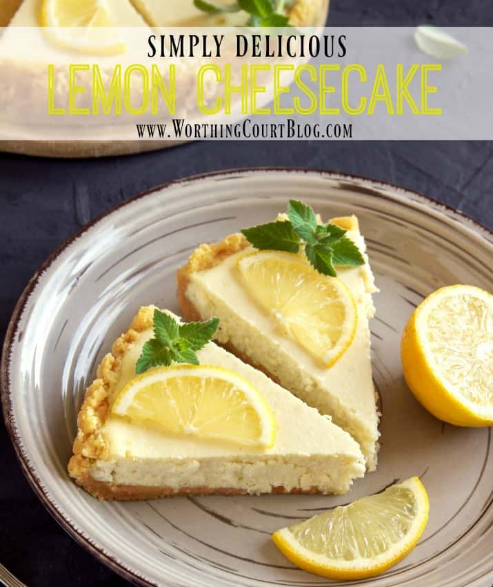 Tips for how to make the perfect cheesecake plus a yummy recipe || Worthing Court