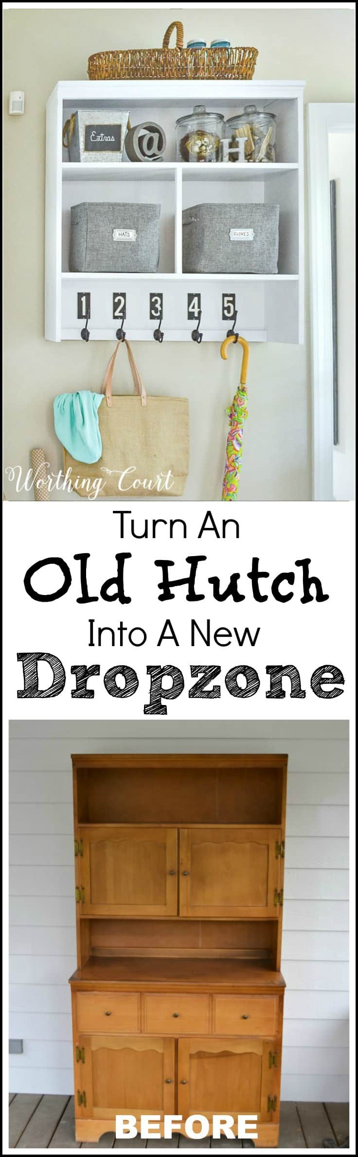 What To Do When There's No Space For A Mudroom || Worthing Court