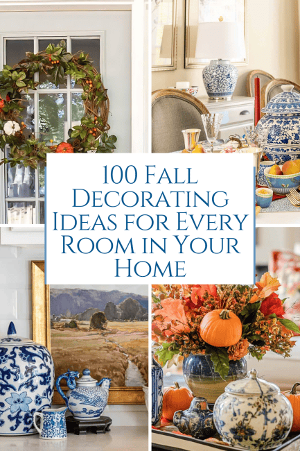 Transform your home this season with 100 fall decorating ideas. From centerpieces and wreaths to vignettes and porch decor, find cozy inspiration you will love.