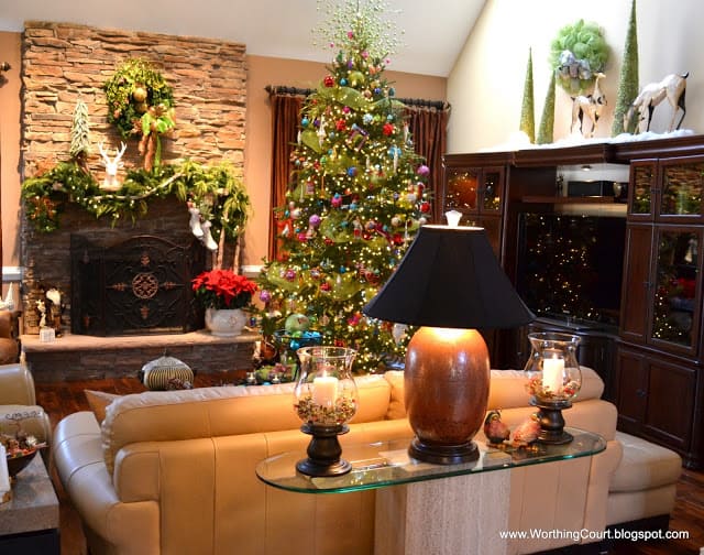 Christmas at Nancy’s – The Living Room and Dining Room