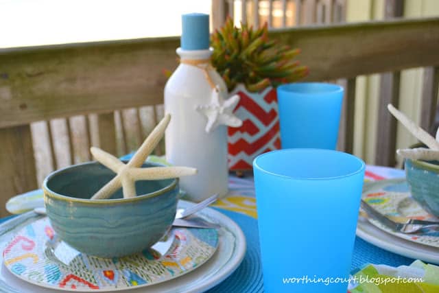 Seaside Tablescape