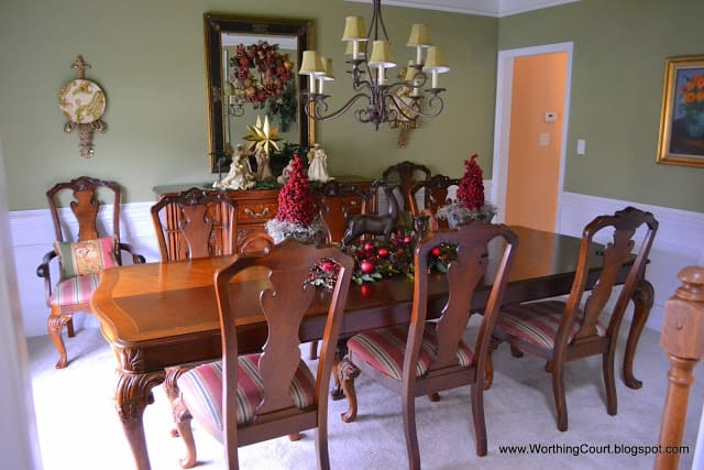 Christmas in the Dining Room