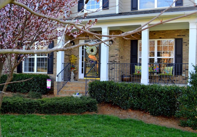 My Front Porch All Decked Out for Easter