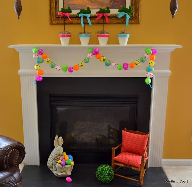 My Easter Mantel