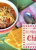 Worthing Court: Delicious 30 Minute Chili