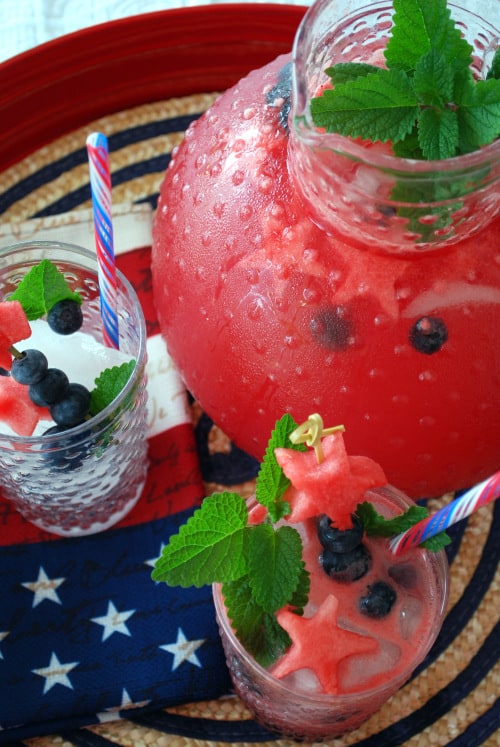 July 4th recipes - Land of the Free Lemonade