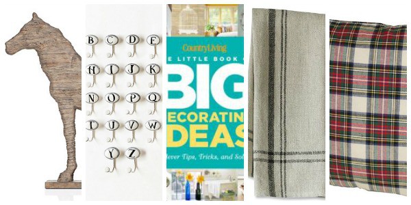 5 On Friday: 5 Gifts for the Rustic Farmhouse Design Enthusiast {Under $50!}