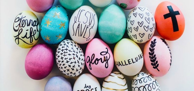 Inspirational Easter eggs