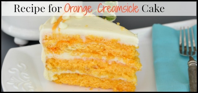 Orange Creamsicle Cake Recipe