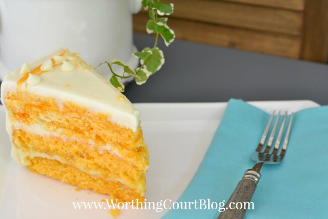 Recipe for Orange Creamsicle Cake - only 3 ingredients.