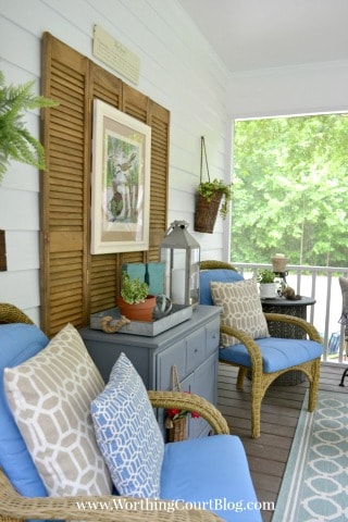 Southern Screen Porch Reveal