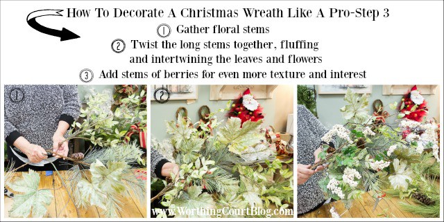 How To Decorate A Christmas Wreath Like A Pro. 