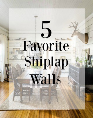 5 On Friday: Five Favorite Shiplap Walls