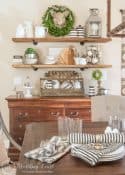 Rustic Farmhouse Breakfast Area - Where To Get The Look
