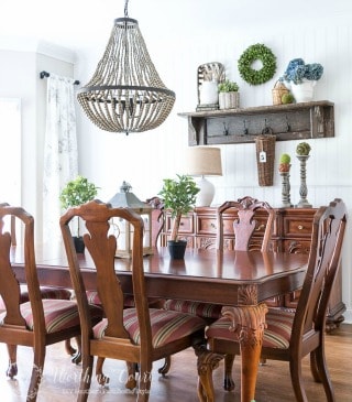 Dining Room Makeover – The Fastest And Easiest Planked Wall In The History Of Ever