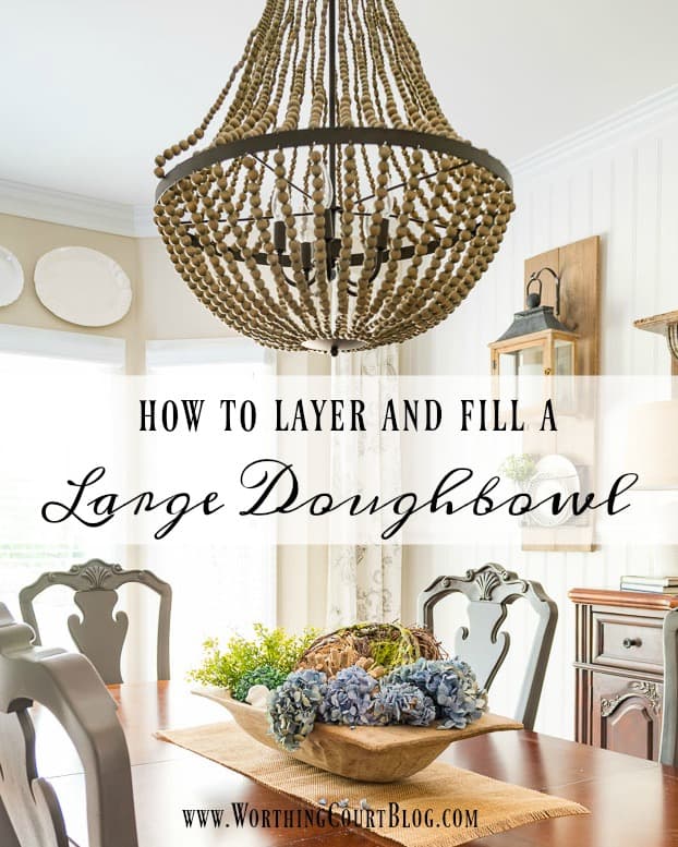 How To Layer And Fill A Large Doughbowl || Worthing Court graphic.