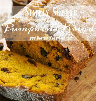 Simply Superb Pumpkin Bread Recipe