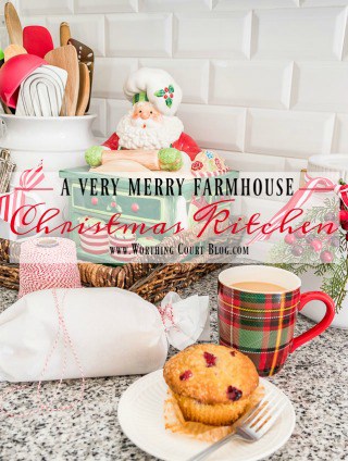 A Very Merry Farmhouse Christmas Kitchen