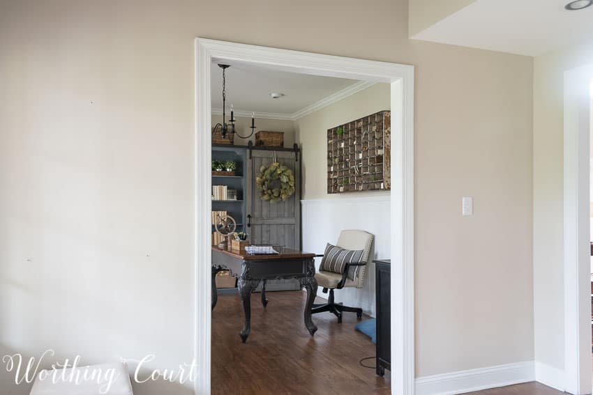 Foyer Updates And How To Style A Farmhouse Board And Batten