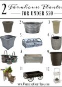 12 Farmhouse Style Outdoor Planters Under $50