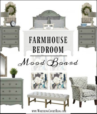 Giving A Blah Bedroom A Farmhouse Makreover || Worthing Court