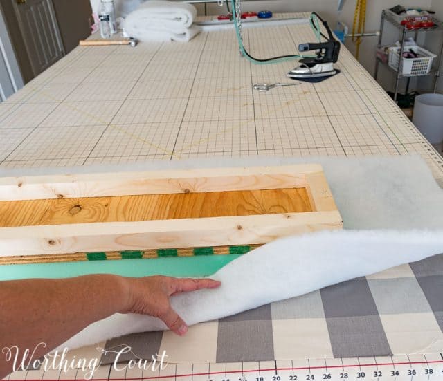How To Build And Upholster An Easy Farmhouse Bench Part 2 Worthing