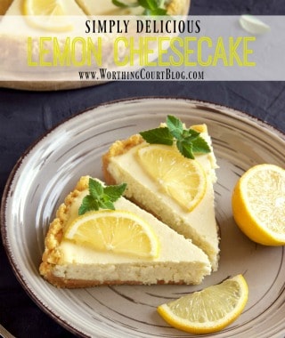 You'll Love The Results When You Make This Easy Lemon Cheesecake
