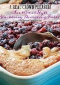 How To Make Southern Blackberry Dumpling Cobbler