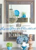 To Do: Your July Home Decor Checklist