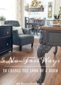 5 No-Fail Ways To Change The Look Of A Room