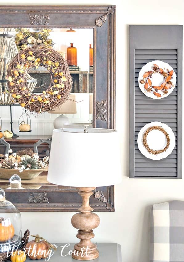 Fall dining room decor #Autumn #Fall #FallDecor #Farmhouse - Worthing Court