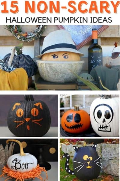 15 Non-Scary Halloween Pumpkin Decorating Ideas | Worthing Court