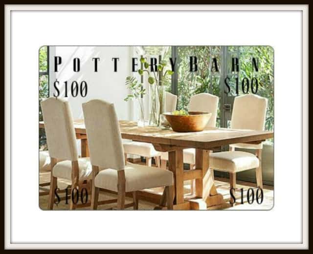 Pottery Barn Gift Card Giveaway || Worthing Court