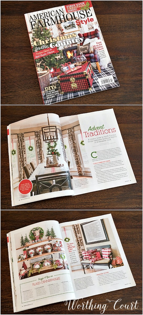 American Farmhouse Magazine Feature for Worthing Court