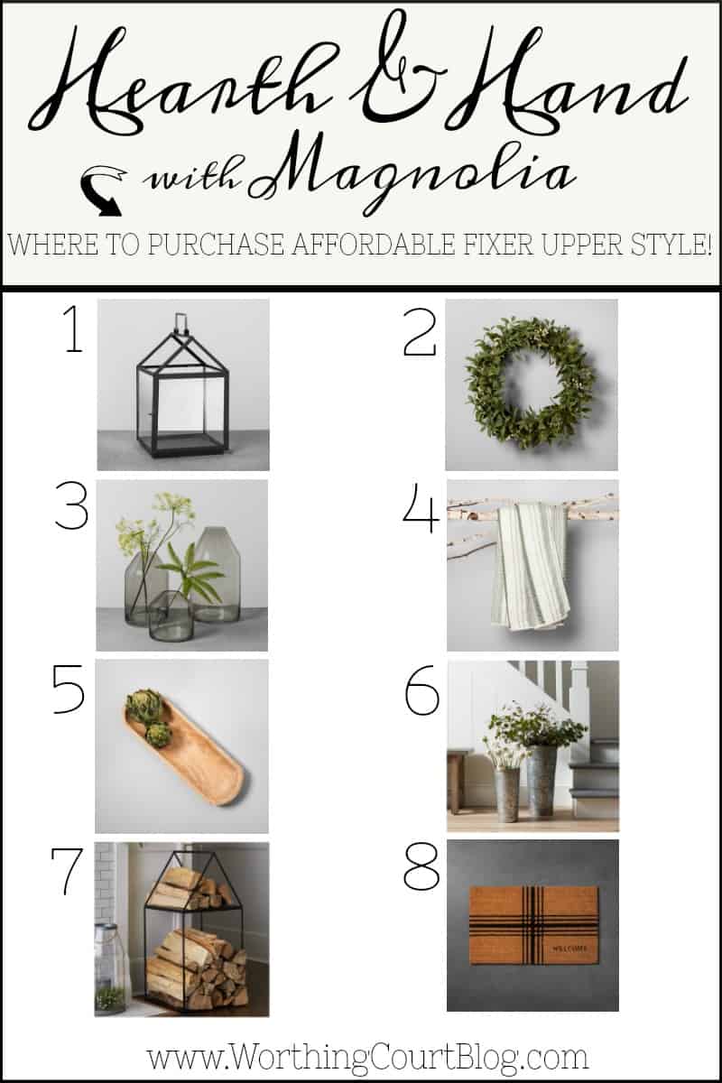 Where to purchase Fixer Upper style home decor accessories for under $5 #homedecor #fixerupper #farmhouse