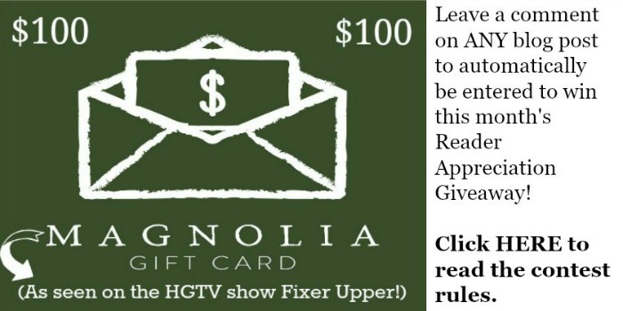 Magnolia Market Gift Card Giveaway