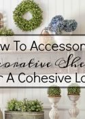How To Get A Cohesive Look When You Accessorize Decorative Shelves