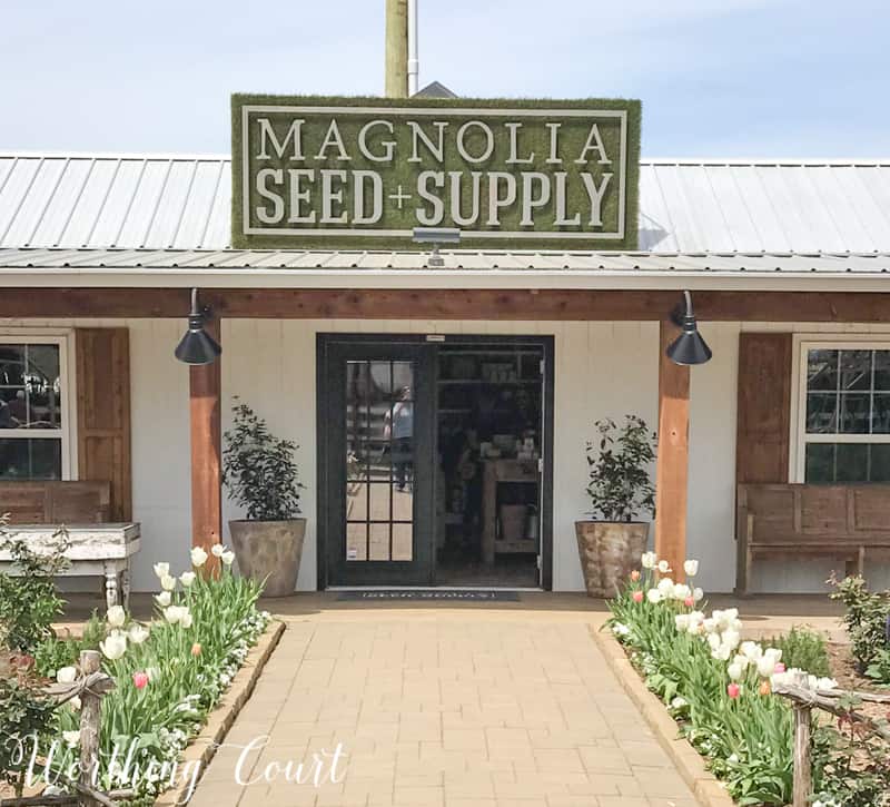 Magnolia Seed Supply at Magnolia Market #fixerupper #magnoliamarket #silos #waco #gardeningideas