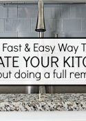 Need A Backsplash? You Have To Try This!
