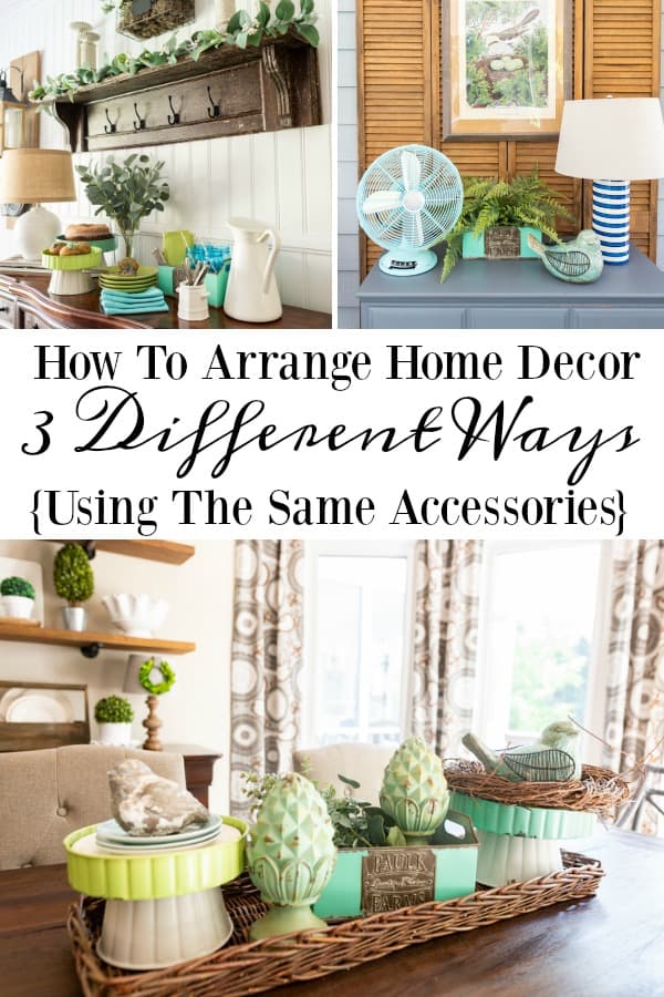 3 Ideas For How To Make The Same Accessories Work For You #TractorSupply #TrishaYearwood #HomeDecor #decoratingideas #SouthernStyle #homeaccessories 