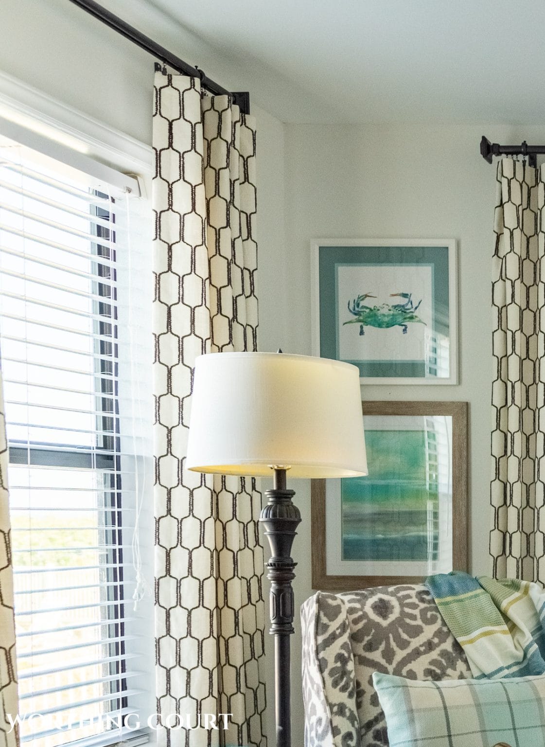 How To Make Simple Curtain Panels With Lining