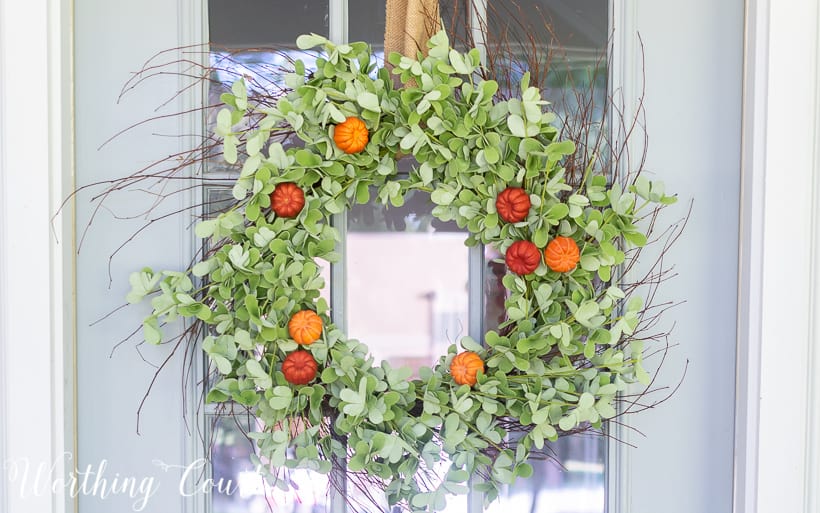 How To Make The Easiest Fall Wreath In The History Of Ever
