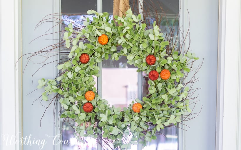 How To Make The Easiest Fall Wreath In The History Of Ever
