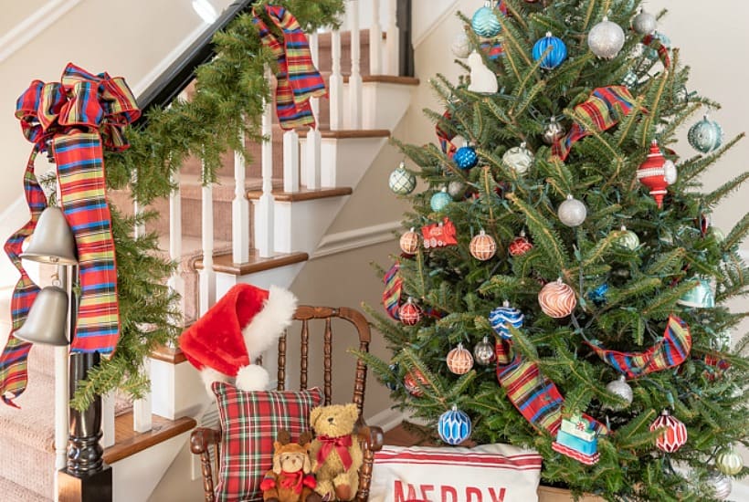 Decorating A Live Christmas Tree For The Home Depot Holiday Style Challenge