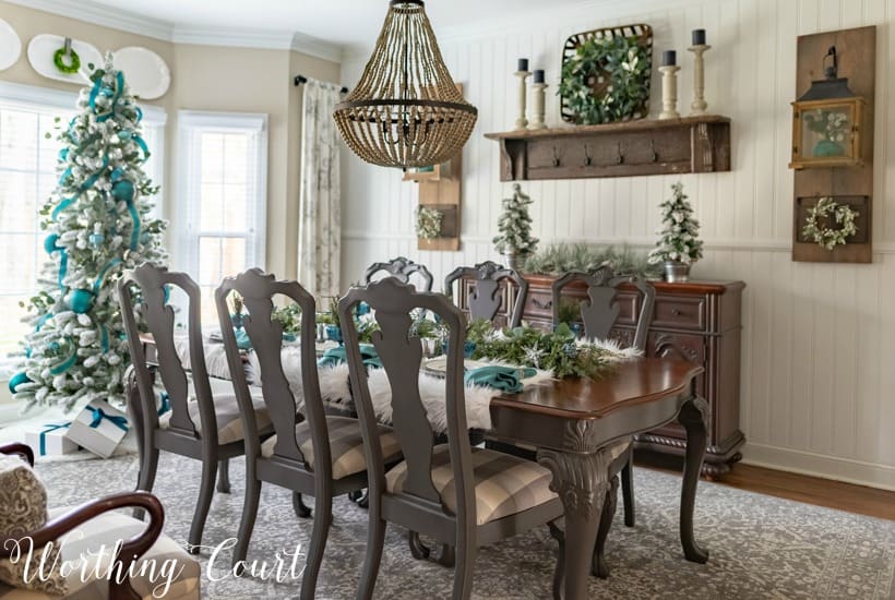 My Elegant Christmas Dining Room And Tablescape