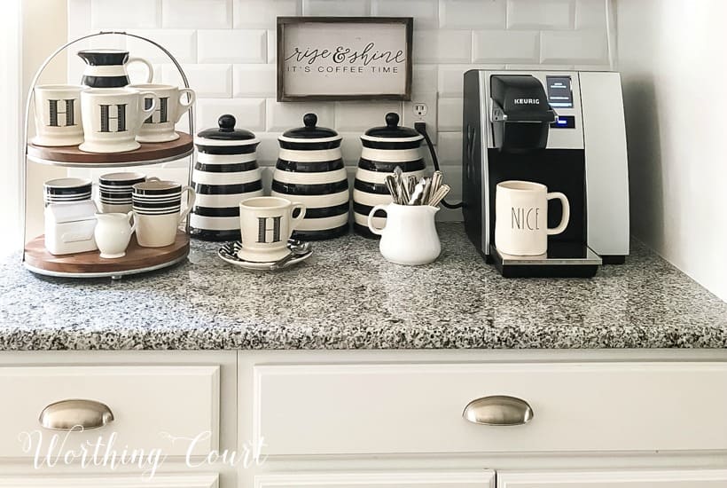 My Refreshed Coffee Bar And The Best Coffee Maker Ever